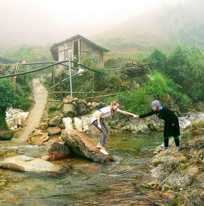 Nhà báo Matija Babic và bạn gái của mình đều công nhận rằng Việt Nam là đất nước của những con người cực kỳ tử tế. (Nguồn ảnh: afamily.vn)